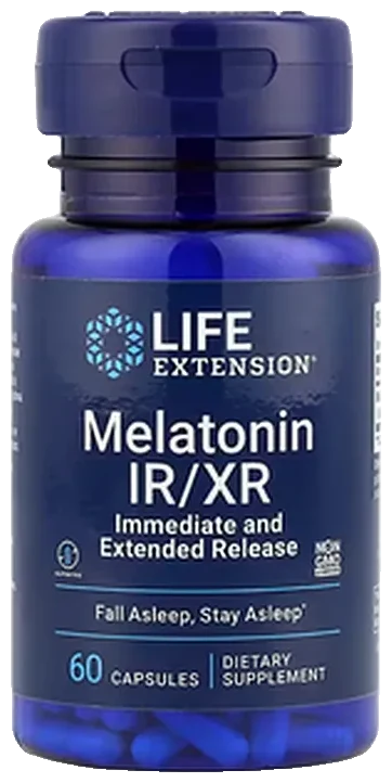 Melatonin IR/XR 1.5 mg de Life Extension