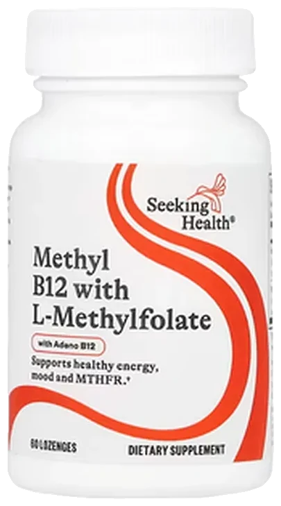 Methyl B12 with L-Methylfolate de Seeking Health