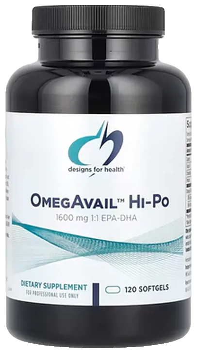 OmegAvail Hi-Po Fish Oil de Designs for Health