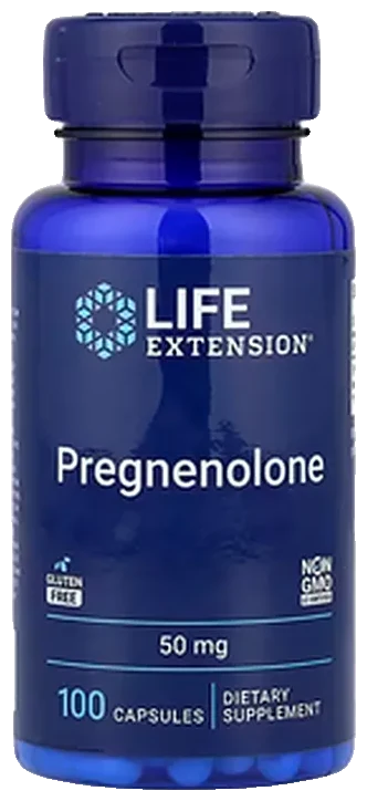 Pregnenolone 50 mg de Life Extension