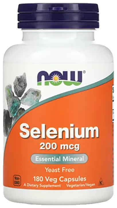 Selenium 200 mcg de NOW Foods